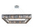 Allegri - 11712-010-FR001 - 16 Light Pendant - Quadro - Chrome