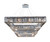 Allegri - 11780-010-FR001 - 36 Light Pendant - Quadro - Chrome