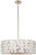 George Kovacs - P1896-613 - Six Light Pendant - Missing Link - Polished Nickel