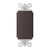 Legrand - 326RDB - Blank Decorator Wall Strap - radiant - Dark Bronze