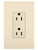 Legrand - 885TRLA - Tamper-Resistant Outlet - radiant - Light Almond