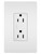 Legrand - 885TRWRW - Outdoor Outlet - radiant - White