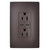 Legrand - R26USBPD65 - 65W USB Outlet Type C 15A Tamper-Resistant - radiant - Brown