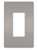 Legrand - RWP26GRY - One-Gang Screwless Wall Plate - radiant - Gray