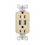 radiant 15A Tamper-Resistant USB Outlet (TM826USBI)