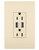 Legrand - TM826USBLA - 15A Tamper-Resistant USB Outlet - radiant - Light Almond