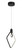 Edison's Outline LED Pendant (P1904-66A-L)