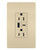 Legrand - WRR26USBAC6LA - Outdoor Ultra-Fast USB Outlet - radiant - Light Almond