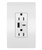 Legrand - WRR26USBAC6W - Outdoor Ultra-Fast USB Outlet - radiant - White