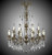 manufacturer_finish:Polished Brass w/Umber Inlay|light_source:Incandescent|crystal:Oval Precision