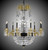 manufacturer_finish:Old Bronze(Black) with True Brass|light_source:Incandescent|crystal:P - Precision Clear Crystal