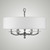 manufacturer_finish:Polished Nickel|manufacturer_glass:Hard Linen Hard Back Fabric Shade|light_source:Incandescent|crystal:Precision Clear Faceted Crystal Spheres and Bobeches