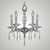 manufacturer_finish:Pewter|light_source:Incandescent|crystal:G - Precision Clear Glacial Drop Crystal