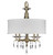 manufacturer_finish:Old Brass|manufacturer_glass:Hard Linen Hard Back Fabric Shade|light_source:Incandescent|crystal:G - Precision Clear Glacial Drop Crystal