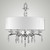 manufacturer_finish:Polished Nickel|manufacturer_glass:Hard Linen Hard Back Fabric Shade|light_source:Incandescent|crystal:G - Precision Clear Glacial Drop Crystal
