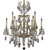 manufacturer_finish:Antique White Glossy|light_source:Incandescent|crystal:Oval Precision