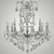 manufacturer_finish:Satin Nickel with Silver|light_source:Incandescent|crystal:A - Precision Clear French Pendaloque Crystal