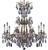 manufacturer_finish:Antique Black Glossy|light_source:Incandescent|crystal:Oval Precision