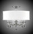 manufacturer_finish:Polished Nickel|manufacturer_glass:Hard Linen Hard Back Fabric Shade|light_source:Incandescent|crystal:O - Precision Clear Oval Crystal