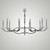manufacturer_finish:Pewter with Polished Nickel|light_source:Incandescent|crystal:Precision Clear Faceted Crystal Spheres and Bobeches