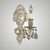 manufacturer_finish:Antique White Glossy|light_source:Incandescent|crystal:A - Precision Clear French Pendaloque Crystal