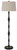 Cal Lighting - BO-3241FL - One Light Floor Lamp - Salter - Matte Black/ Antique Brass