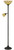 Cal Lighting - BO-3244TR - Two Light Torchiere - Galgate - Matte Black / Tiffany