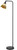 Cal Lighting - EC-1000FL - One Light Floor Lamp - Vittorio - Bk