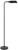 Cal Lighting - EC-1003FL - One Light Floor Lamp - Accorto - Bk