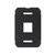 Legrand - AC1PFG1 - 1-Port Frame - adorne - Graphite