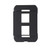 Legrand - AC2PFG1 - 2-Port Frame - adorne - Graphite