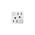 adorne Tamper-Resistant 15A Duplex Self-Test GFCI Receptacles (AGFTR2152W4)