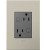adorne Plus Size Tamper-Resistant 15A Duplex Self-Test GFCI Receptacles (AGFTR2153M4)