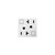 adorne Tamper-Resistant 20A Duplex Self-Test GFCI Receptacles (AGFTR2202W4)
