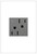 Legrand - ARCD152M10 - 15A Tamper-Resistant Dual-Controlled Outlet - adorne - Magnesium