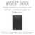 adorne Whisper Switch with Microban (ASWR1532G4)