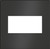Legrand - AWC2GSBL4 - Two-Gang Screwless Wall Plate - adorne - Satin Black