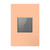 adorne One-Gang-Plus Screwless Wall Plate with Microban (AWP1G2PY)