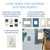 adorne Two-Gang Screwless Wall Plate with Microban (AWP2GMY)