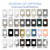 adorne Two-Gang Screwless Wall Plate with Microban (AWP2GMY)