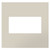 Legrand - AWP2GOM - Two-Gang Screwless Wall Plate with Microban - adorne - Oatmeal