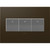 adorne Three-Gang Screwless Wall Plate (AWP3GBR4)