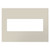 Legrand - AWP3GOM - Three-Gang Screwless Wall Plate with Microban - adorne - Oatmeal