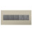 adorne Five-Gang Screwless Wall Plate (AWP5GTM1)