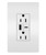 Legrand - R26USBACW - 15A Tamper-Resistant USB Type A/C Outlet - radiant - White