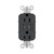 radiant 15A Tamper-Resistant USB Outlet (TM826USBGCCV4)