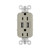 radiant 15A Tamper-Resistant USB Outlet (TM826USBNICC6)