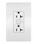 Legrand - WNRR20WH - Smart 20A Outlet with Netatmo - radiant - White
