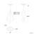 Fazzoletto LED Mini Pendant (BPD33315-AB)