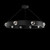 Schonbek Beyond - BPD42536-BK - LED Pendant - Kollard - Black